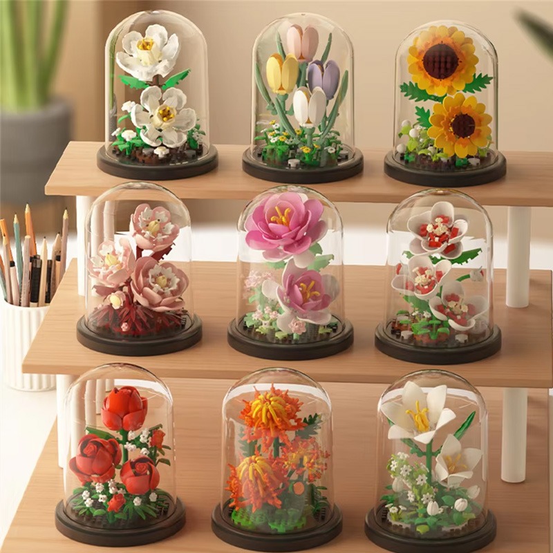 Kids Toys Under 100 - Klocki konstrukcyjne Sakura Tree House Rose