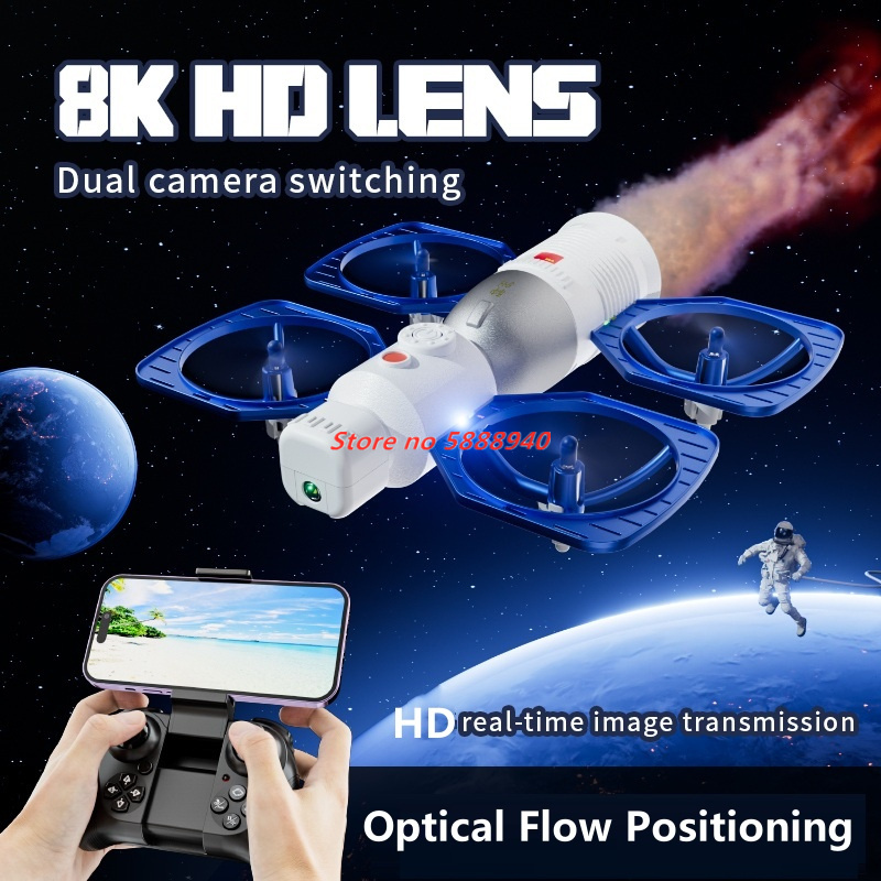 Kids Toys 10 Year Old - Kamera WIFI FPV HD 8K, Satelitarny