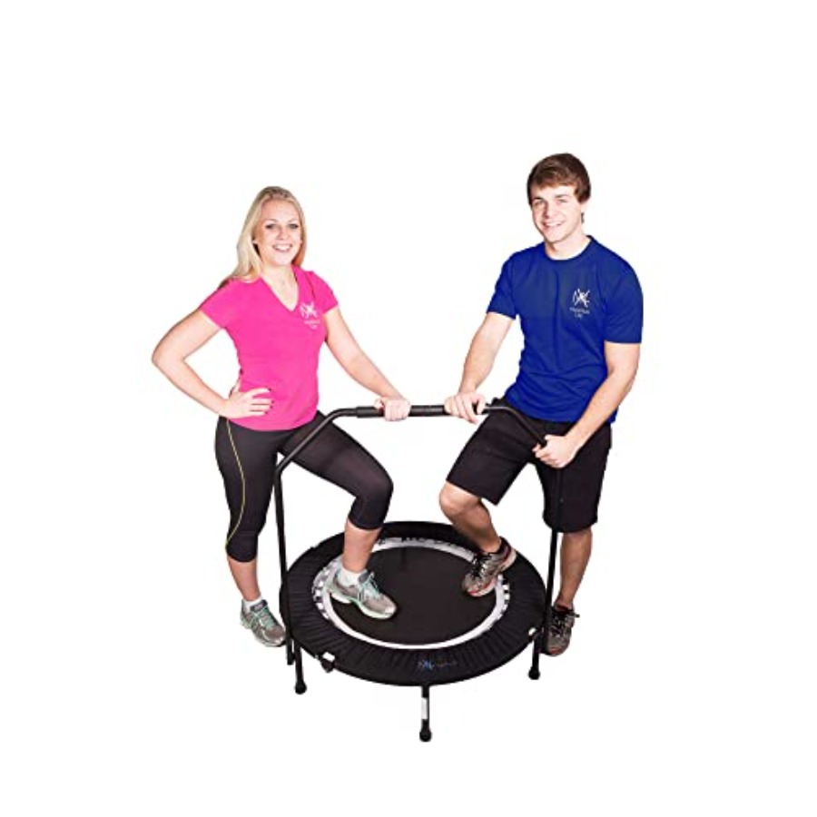 Trampoline Mini Indoor - Maximus PRO Składana Trampolina Fitness Rebounder