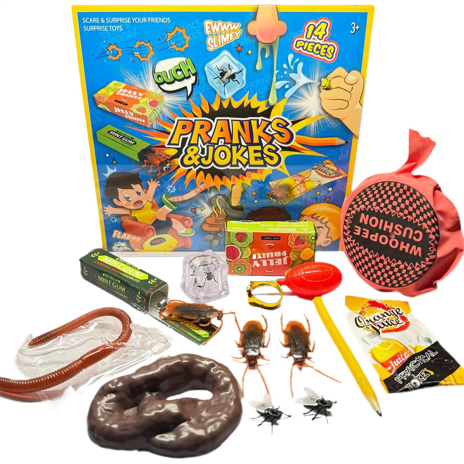 Kids Toys In Wholesale - Zestaw Strasznych Psikusów: Gumy do Żucia