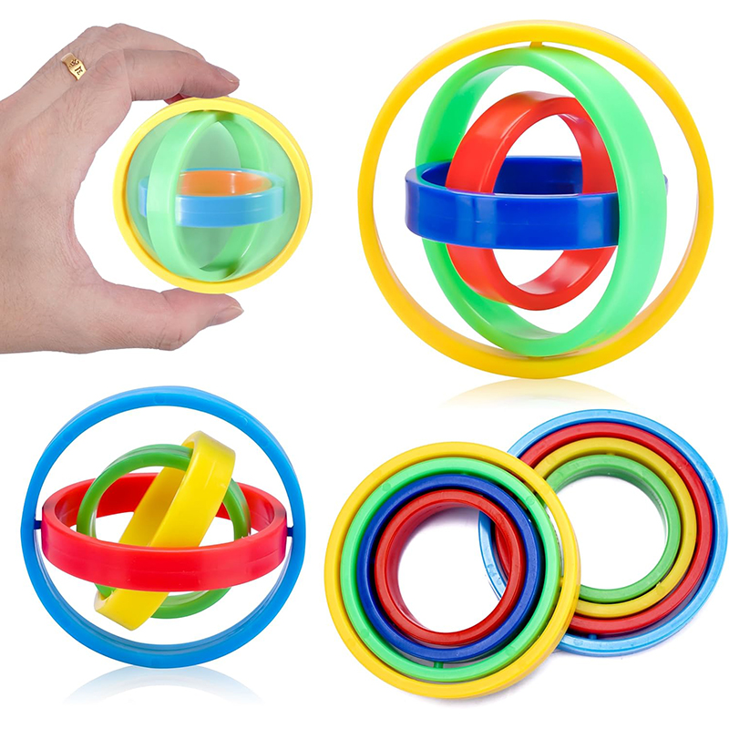 Spin Top Gyro Toy - Nieskończony Spinner 3D, Cichy Wielowarstwowy Żyroskop,