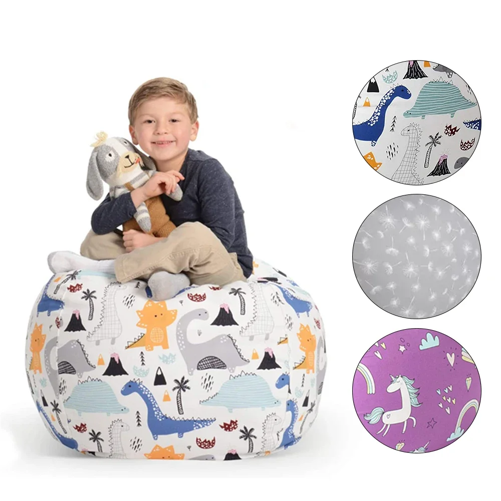 Kids Zip Toys - Nowy worek na zabawki, fotel w