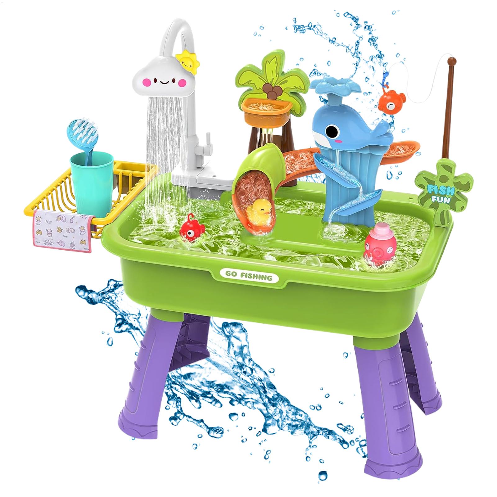 Kids Toys Kitchen Set - Elektryczny zlew do zabawy dla dzieci