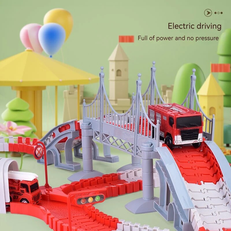 Tor strażacki montujący inżyni – Kids Toys Review recenzja i cena