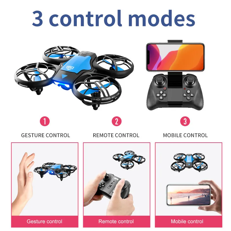 V8 Nowy Mini Dron 4K Profesjon – Kids Toys Drone recenzja i cena