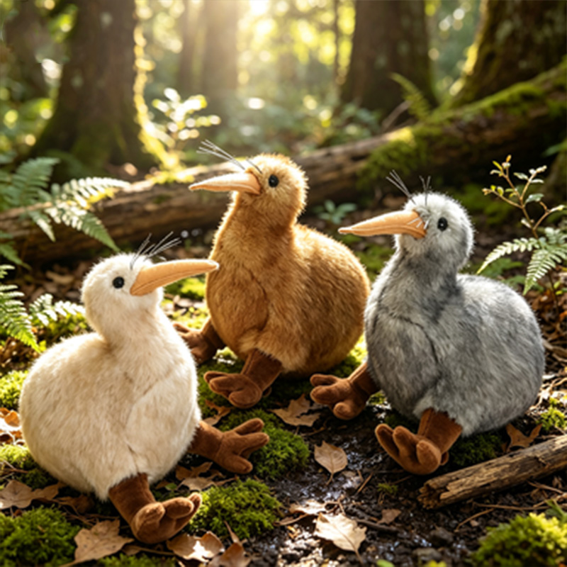 Realistyczny pluszowy ptak kiw – Kids Toys New Zealand recenzja i cena
