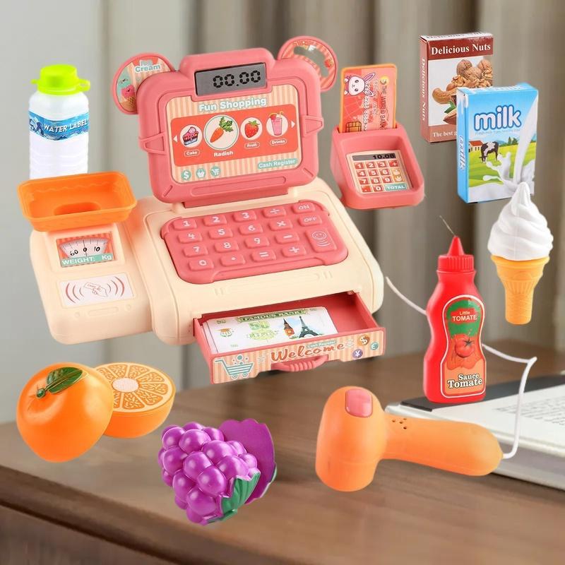 Zestaw zabawek kasy sklepowej  – Toy Cash Register recenzja i cena