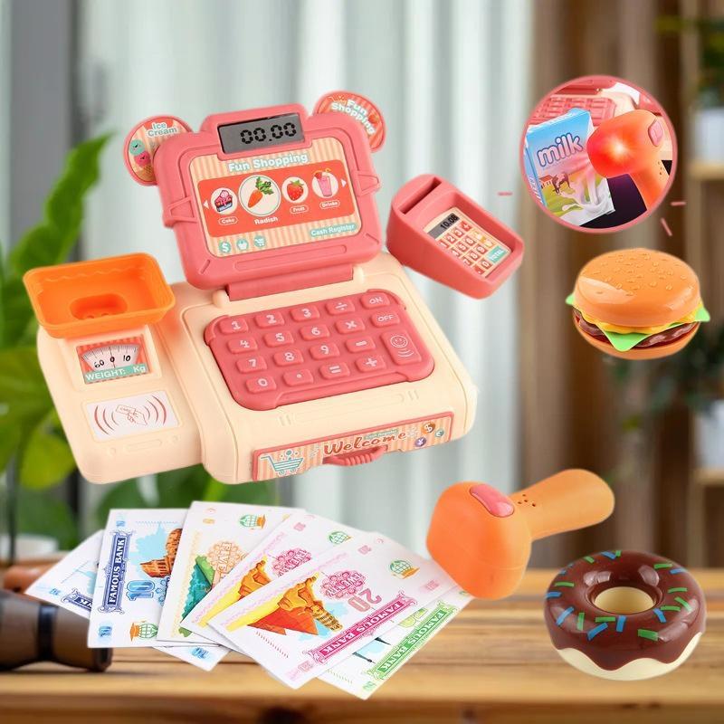Zestaw zabawek kasy sklepowej  – Toy Cash Register recenzja i cena