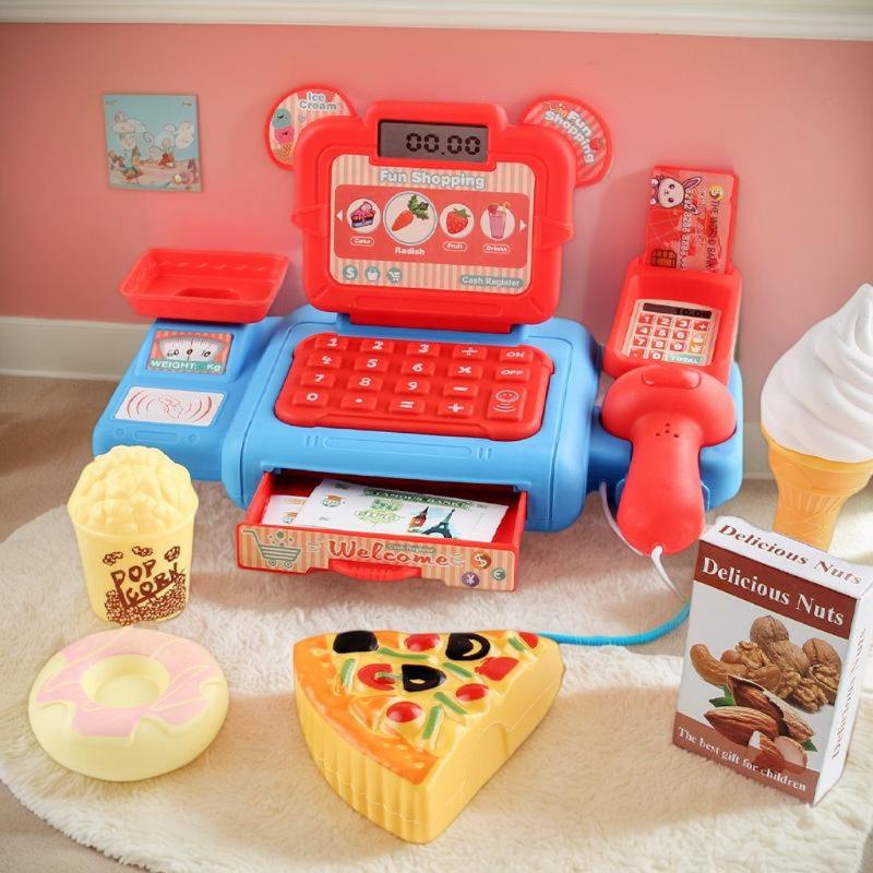 Zestaw zabawek kasy sklepowej  – Toy Cash Register recenzja i cena