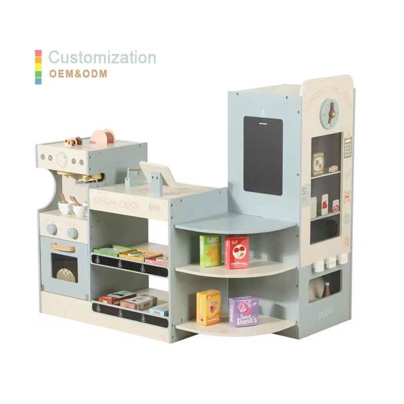 Drewniany zestaw do zabawy w s – Toy Cash Register recenzja i cena