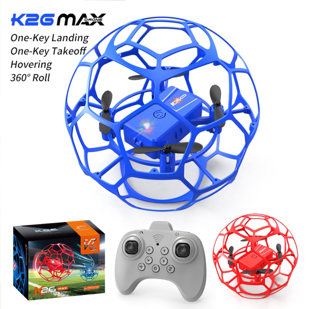 Dron RC w kształcie piłki nożn – Kids Toys Drone recenzja i cena