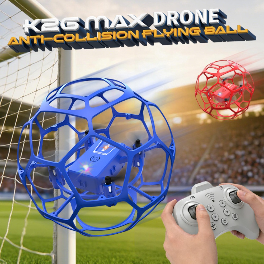 Dron RC w kształcie piłki nożn – Kids Toys Drone recenzja i cena