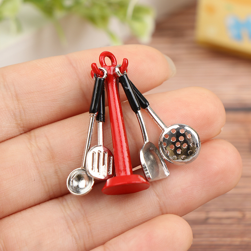 1:12 domek dla lalek naczynie  – Kids Toys Kitchen Set recenzja i cena