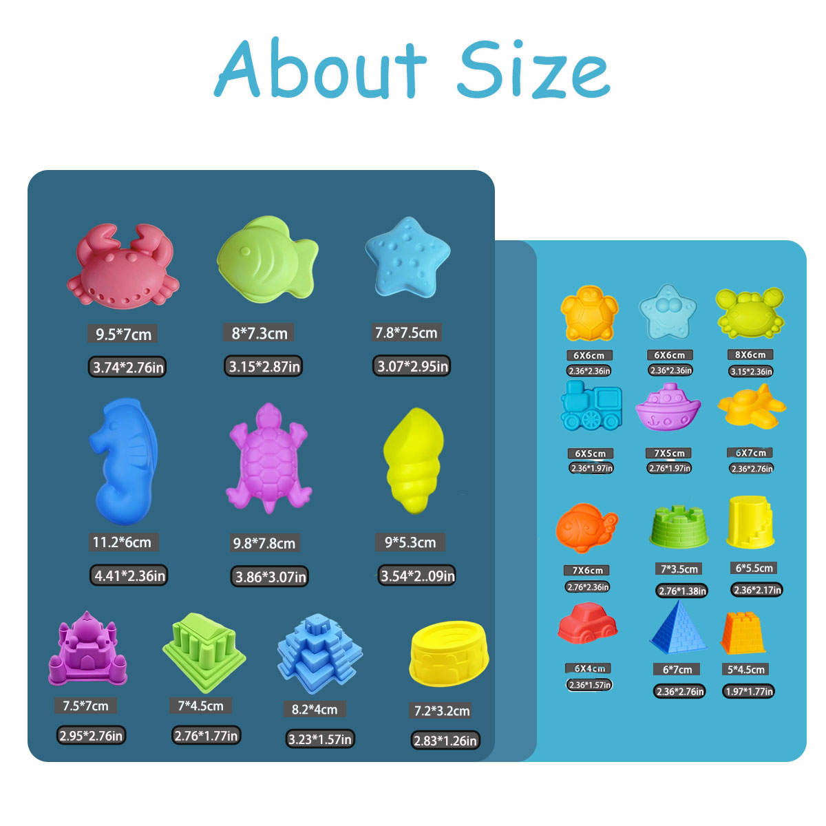 Mały Kreatywny Zestaw Form do  – Kinetic Sand Mold recenzja i cena