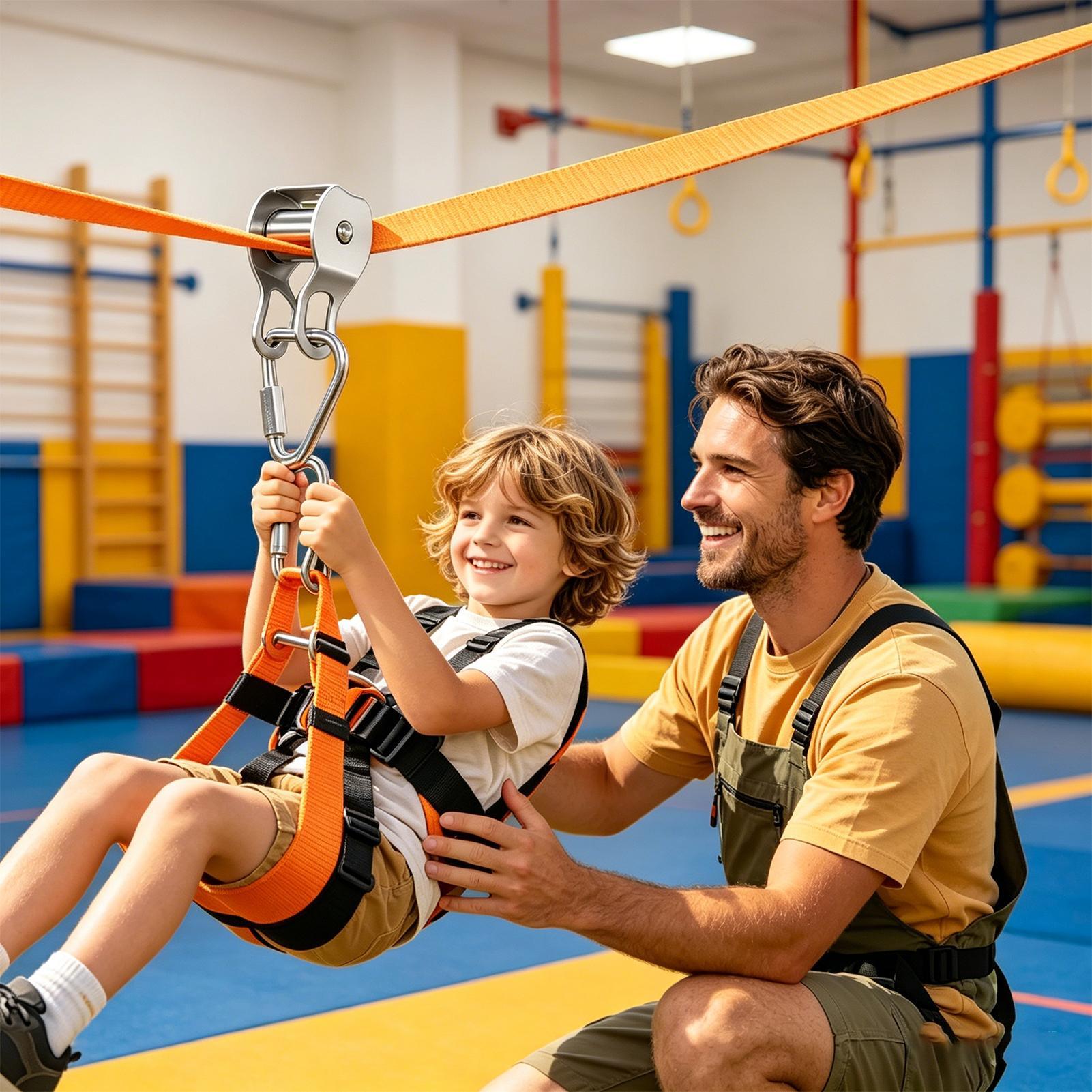 Zamek wspinaczkowy dla dzieci, – Kids Zip Toys recenzja i cena