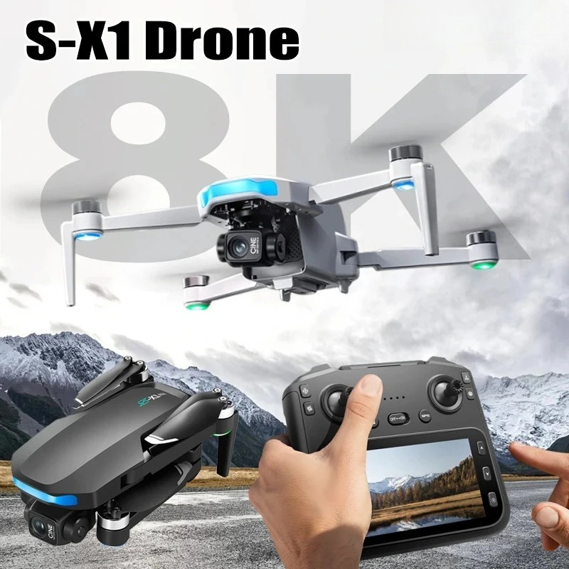 Oryginalny dron S-X1 8K HD Pro – Kids Toys Drone recenzja i cena