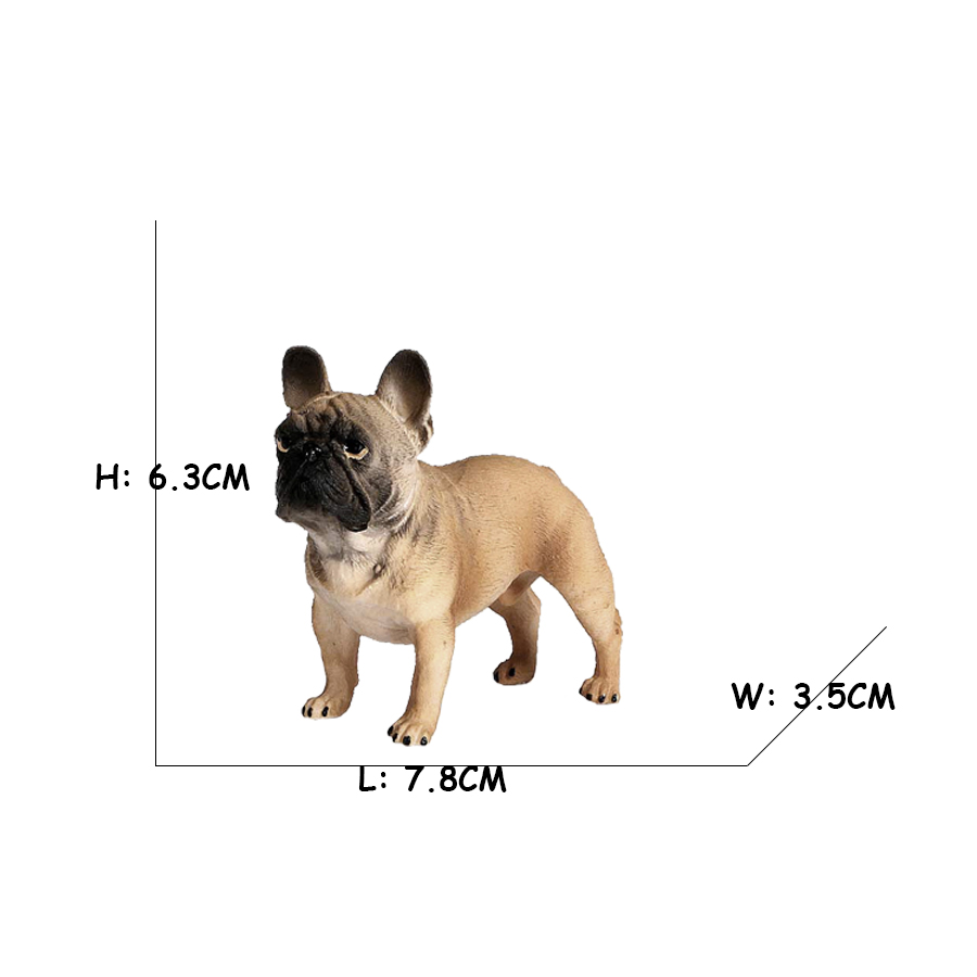 Figurki psów Boston terrier Pu – Kids Toys Under 100 recenzja i cena