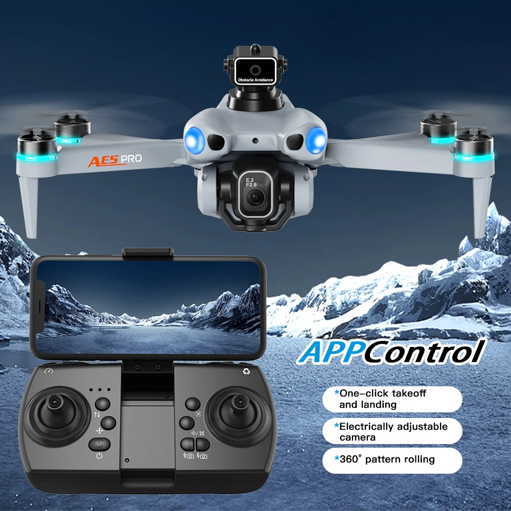 Dron AE5 Pro 8K HD, ekran 4,5  – Kids Toys Drone recenzja i cena