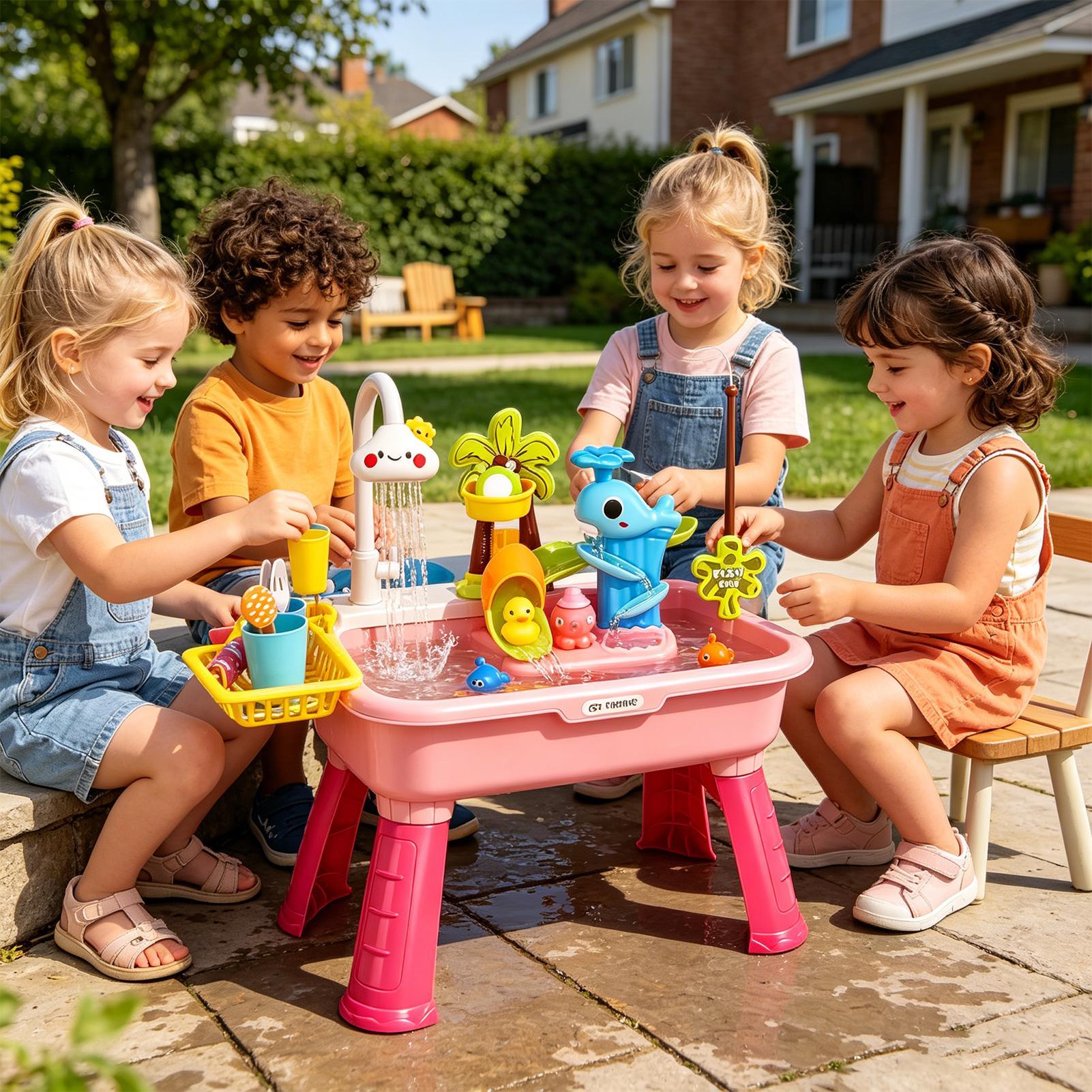 Elektryczny zlew do zabawy dla – Kids Toys Kitchen Set recenzja i cena