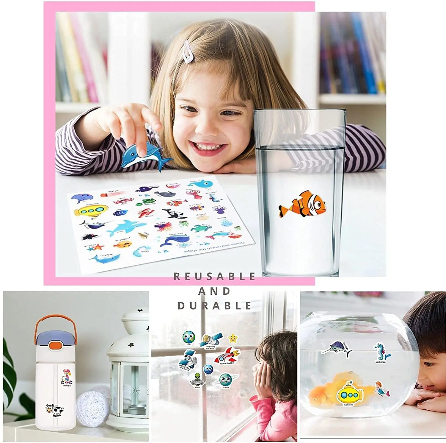 Książka z naklejkami wielokrot – Kids Toys 10 Year Old recenzja i cena