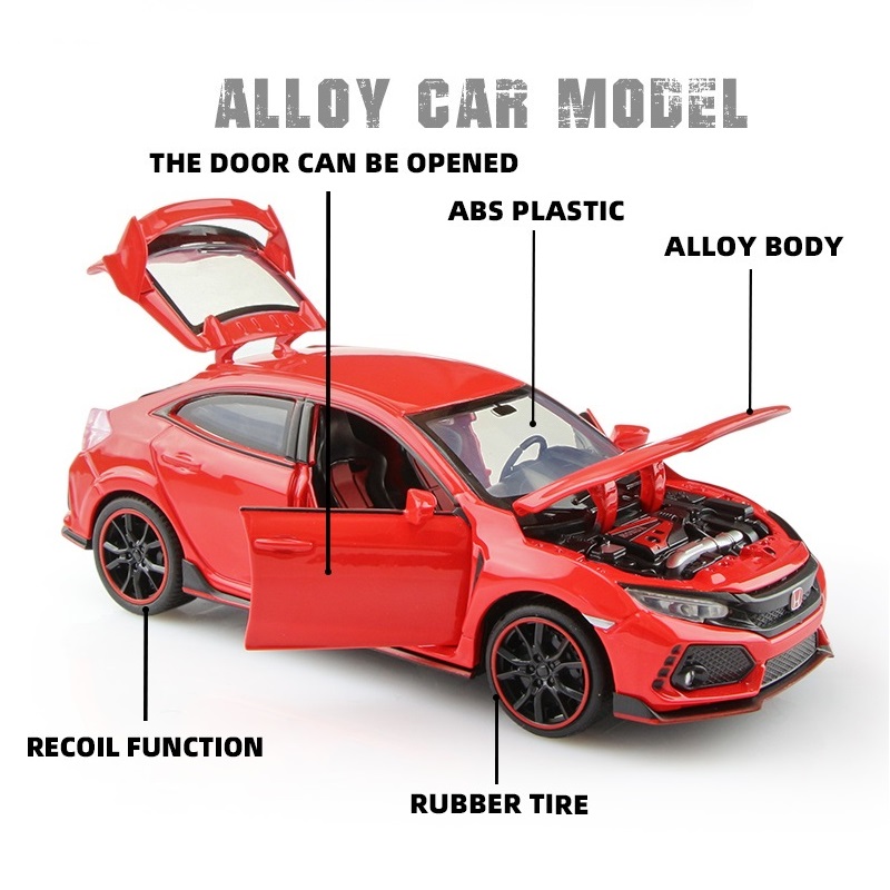 Honda Civic Type R JDM Symulac – Kids Toys Cars recenzja i cena