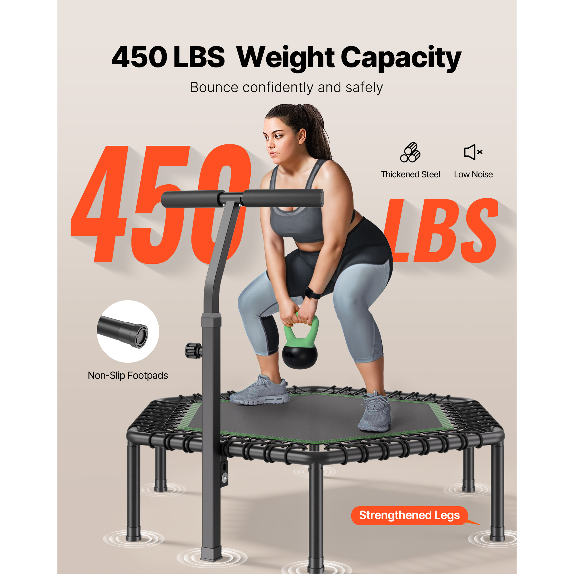 Trampolina SucceBuy 54,5 cala, – Trampoline Mini Indoor recenzja i cena