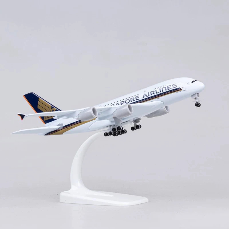 Model samolotu A380 Singapore  – Kids Toys Review recenzja i cena