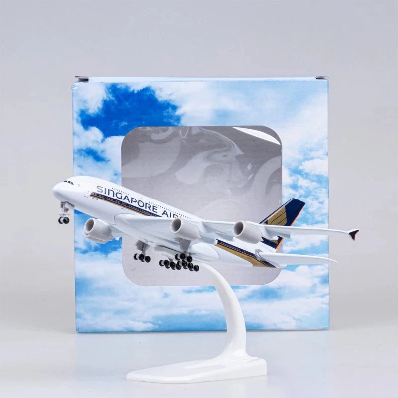 Model samolotu A380 Singapore  – Kids Toys Review recenzja i cena